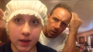 Head Lice Infestation!  Dad Reacts to Crawling Bugs in Kids Hair (Louse)