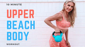 Tone & Sculpt your UPPER BODY in just 10 minutes - LEAN ARMS | Rebecca Louise