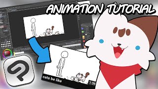 How to make Animations for YouTube in Clip Studio Paint (start to finish)  StepByStep Tutorial