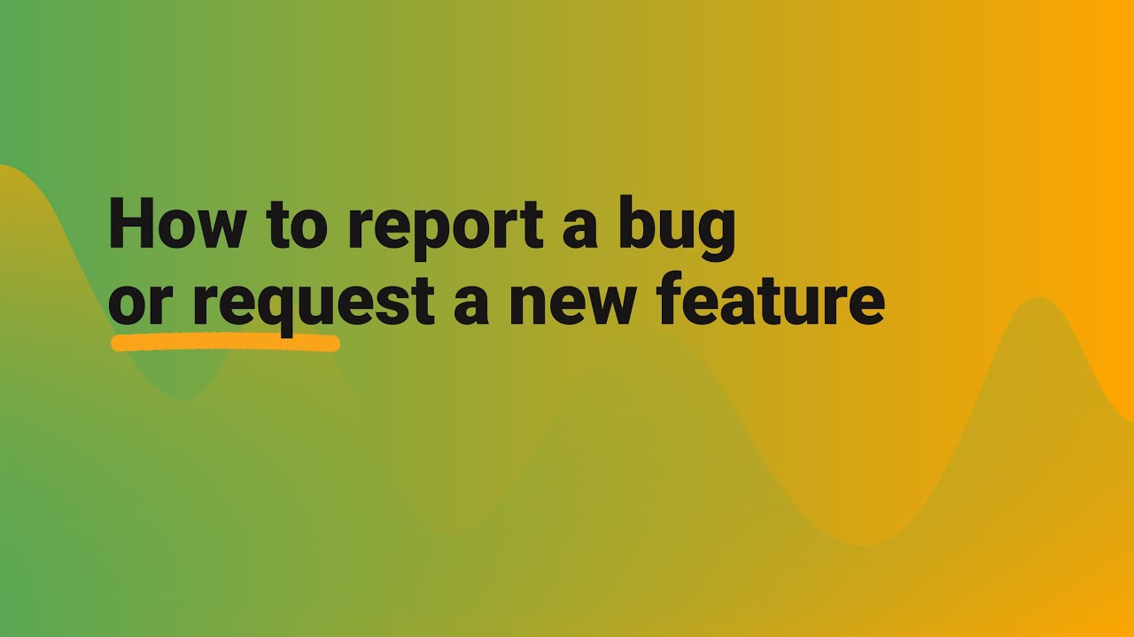 How to report a bug or request a new feature in MetaBrainz - YouTube