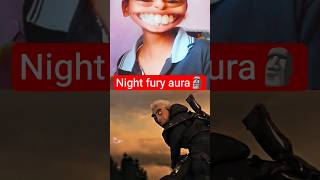 Night fury aura 🗿🔥 | How to train your dragon 3 edit | #edit #shorts #toothless #animation |