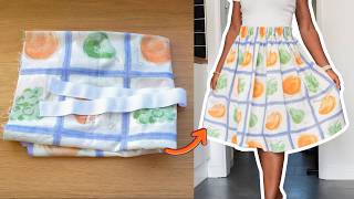 This Skirt Took Me Less Than an Hour to Make | Beginner Gathered Skirt | Kim Dave