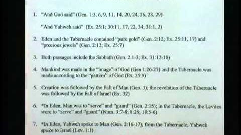 Old Testament Studies I Lecture 09