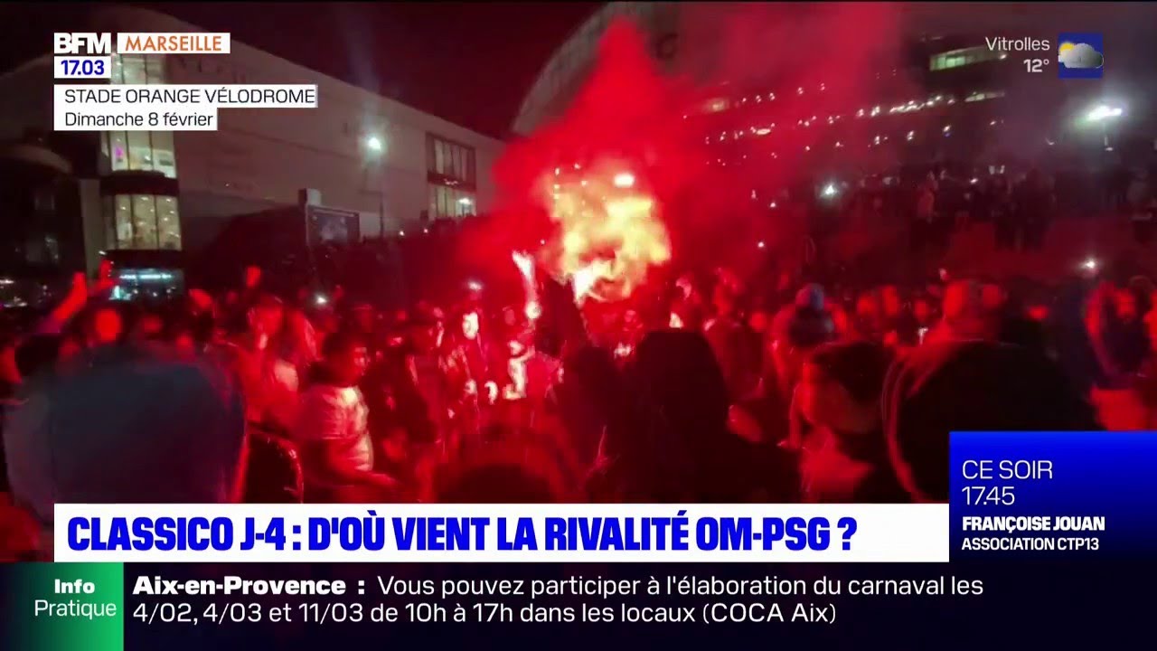 J-4 avant le Classico: d'où vient la rivalité entre l'OM et le PSG?
