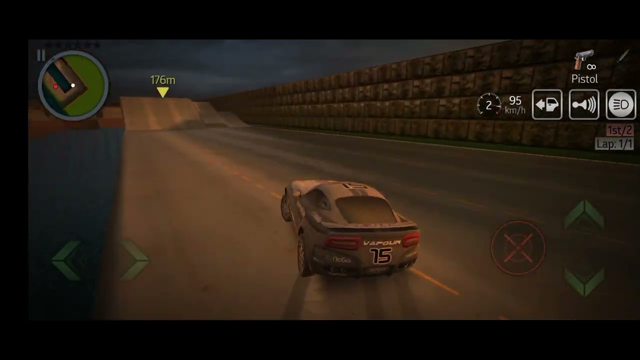 Игра Payback 2 The Battle Sandbox "House Park" Harbour loop 1 круг 55.46 сек