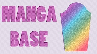 Cómo hacer el Molde o Patrón de la Manga Base (Patronaje) | How to Make the Base Sleeve Pattern