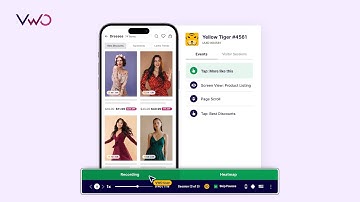 Understand why your mobile app users struggle to engage or convert | VWO Insights for Mobile Apps