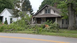 Residents and crews continue to clean-up after Tuesday's storm