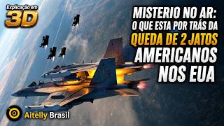 Acidente com 2 Jatos Growler nos EUA: Erro de Formação ou Ponto Cego? Análise Detalhada