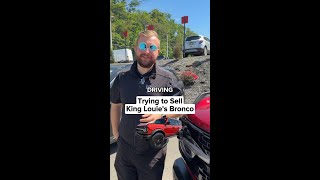 King Louie’s personal Bronco is up for grabs and the iconic hat and signature sauce are included