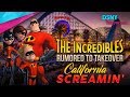 The incredibles rumored to replace california screamin at disneyland resort  disney news  81017