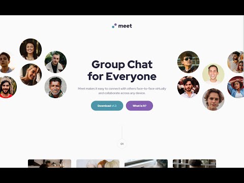 Frontend Mentor - meet landing page – Full Implementation