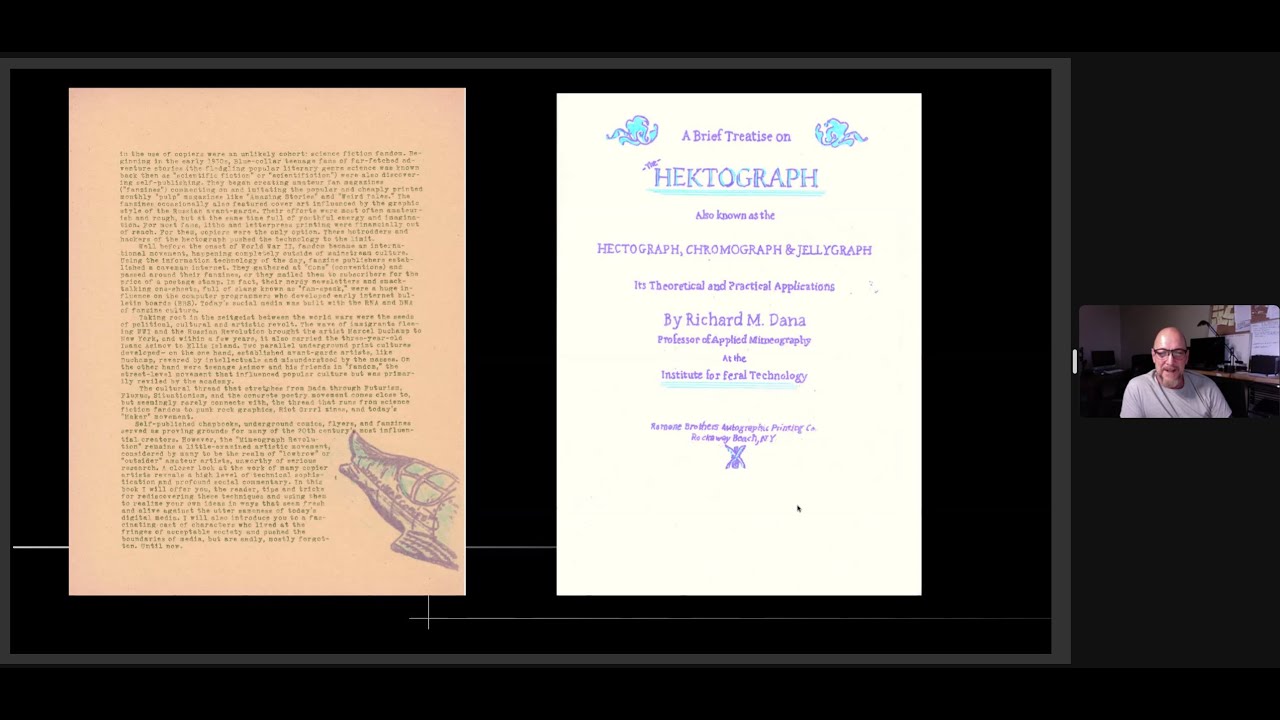 Rich Dana Talks About Cheap Copies at Zine Club Chicago Online