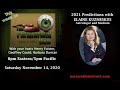 (2/2) 14 November 2020 w/guest Elaine Kuzmeskus: The Paranormal View radio show