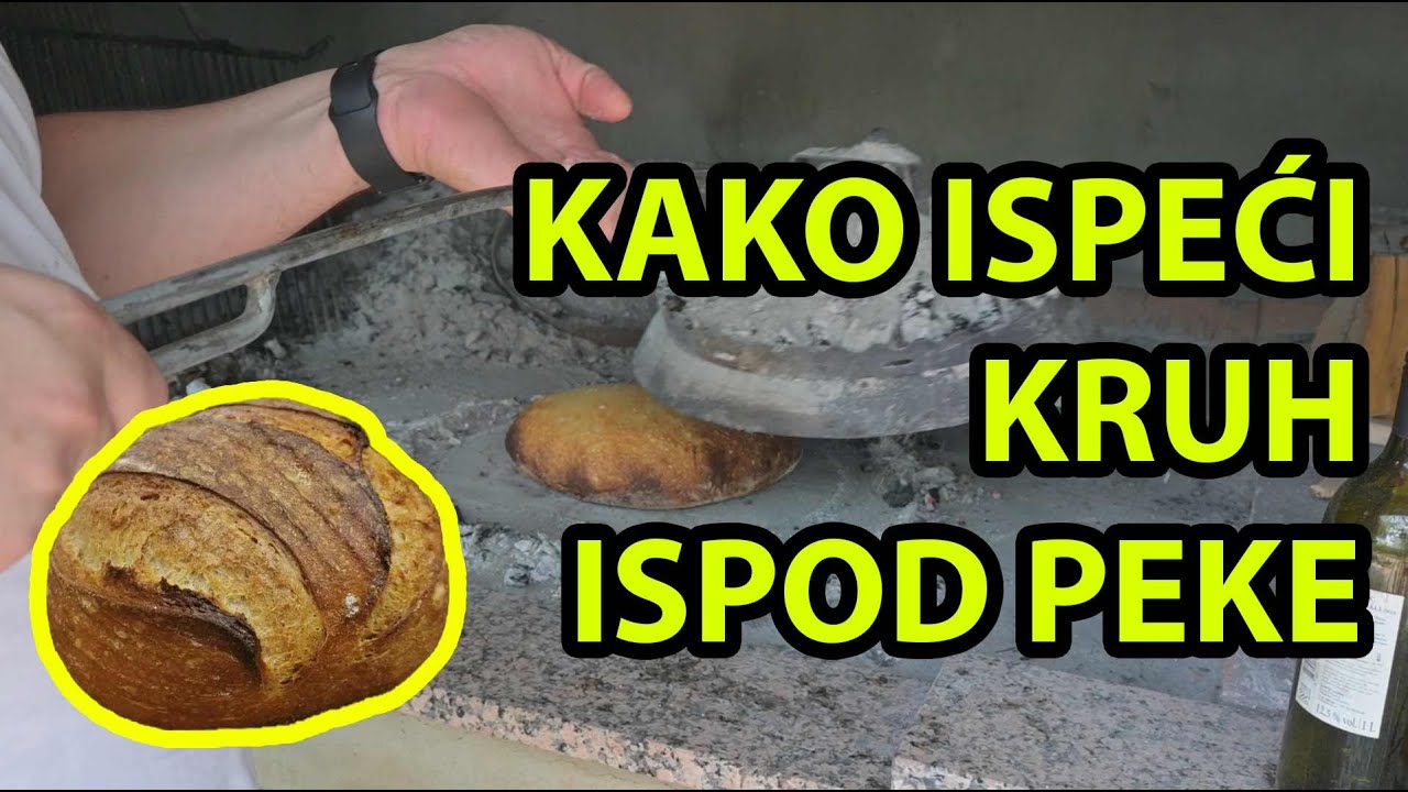 Kako ispeći kruh ispod peke?!