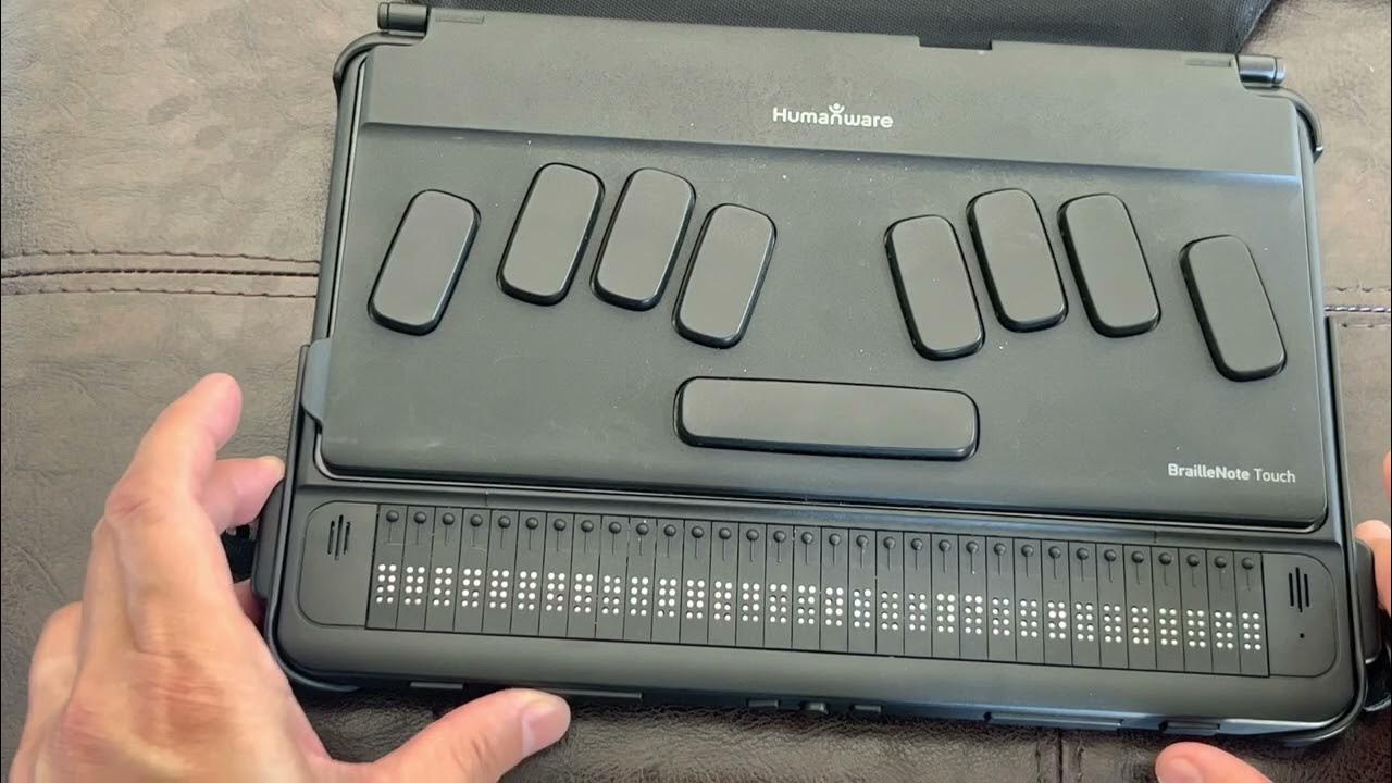 Video Tutorial how to disable and enable KeySoft on the BrailleNote