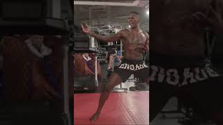 Israel Adesanya Flying Spinning Kick Brothers Mive Fail Ufc 276