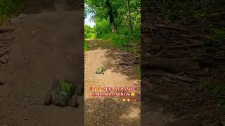 ‼️ ARRMA GRANITE 3s perfect flip over 50ft GAP, NICE‼️#arrma#rcjumps#bigrcjumps#sendit #m2c#bigrock