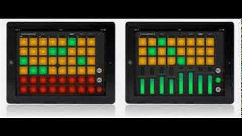 novation LAUNCHPAD for ipad trance mix