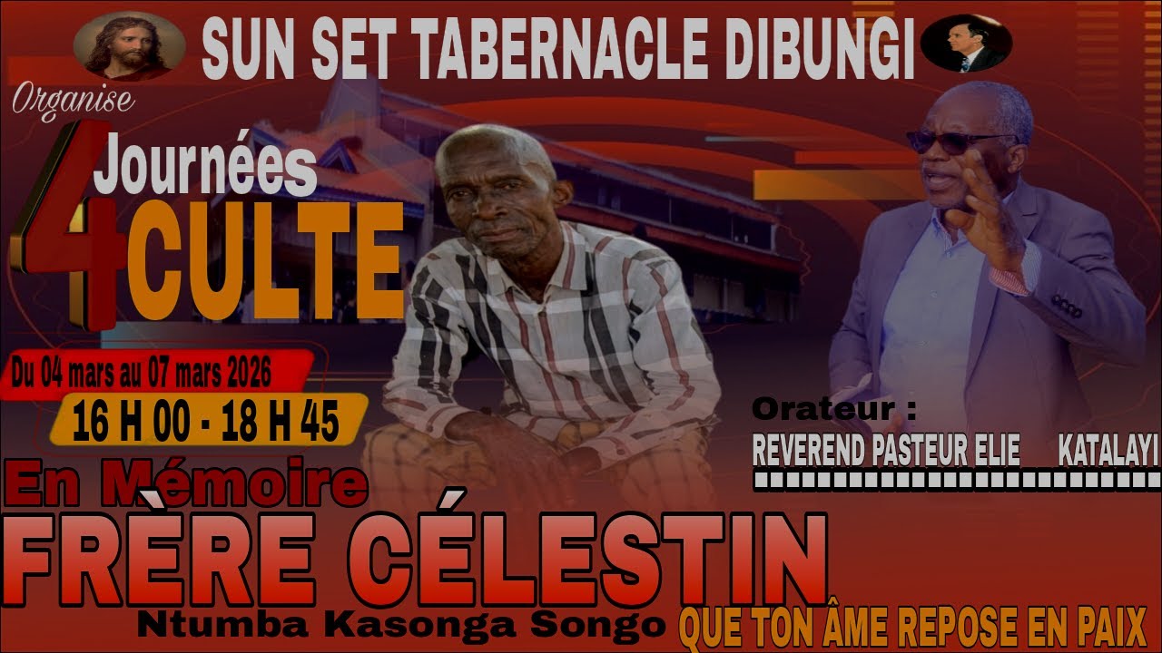 Adoration au Deuil de Frère KASONGA SONGO