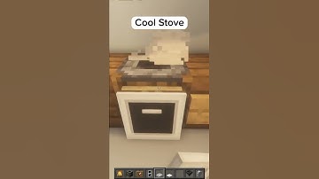 REALISTIC OVEN [Minecraft] #shorts