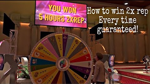 How to win 2x rep on the daily spin guaranteed!