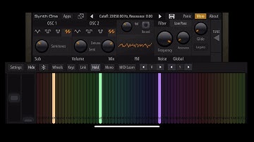 Nathan P3 On Synthesizer *read description*