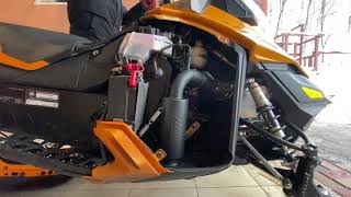 Athlete Statistics Ski-Doo | Stock vs. GGB | Exhaus | Ceramic Mountain Muffler | 2013-2017 | 762-1253 | BRP