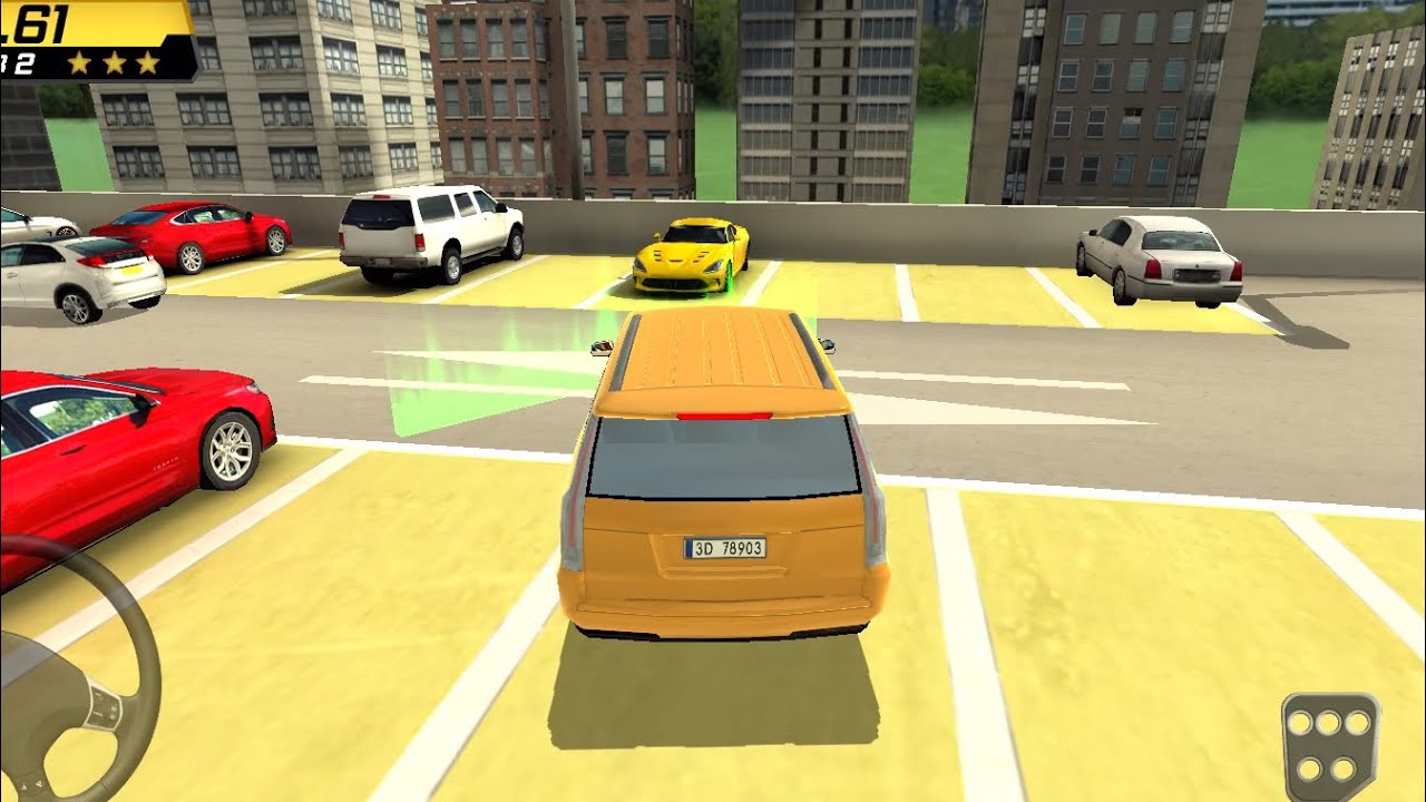 Best Car Parking Simulator Game - Multi Level 3 Car Parking Game - Level 2 Beginner | iOS Gameplay 