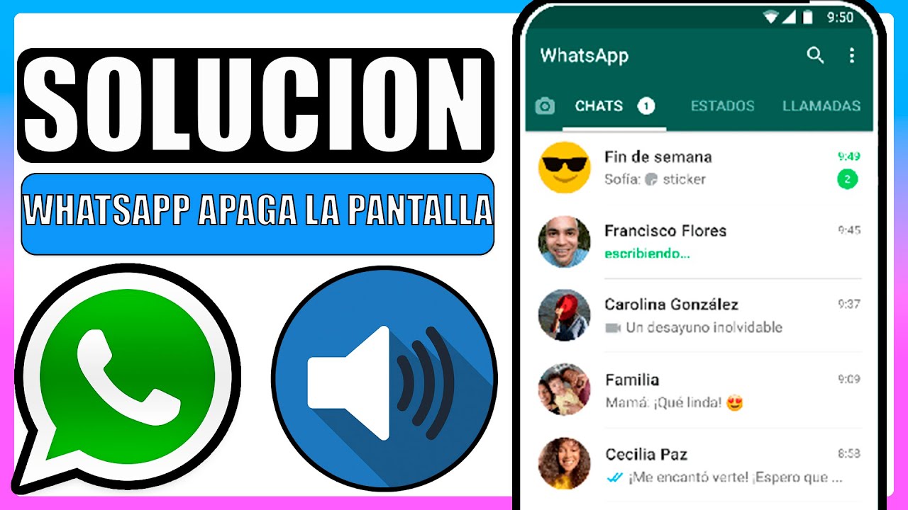 🔴No puedo escuchar los audios de whatsapp se apaga la pantalla