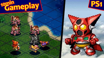 Super Robot Wars Alpha Gaiden ... (PS1) Gameplay