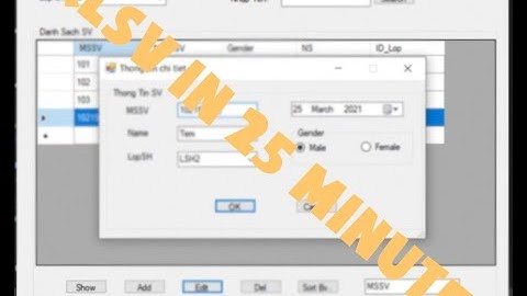 QLSV_C# Winform in 25 minutes