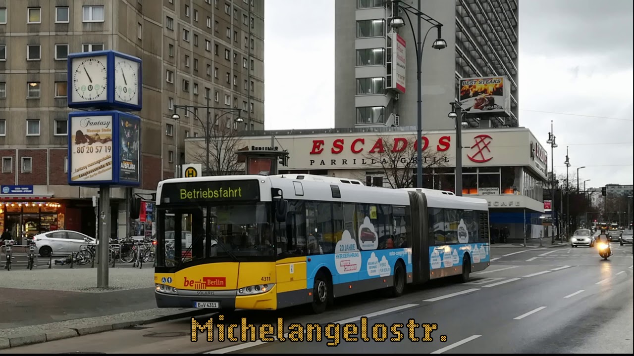 [Busse Berlin] Ansagen der Linie 200