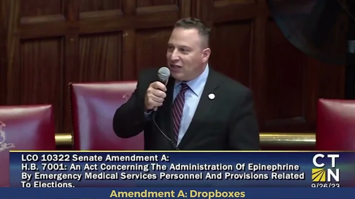 Sen Sampson Offers Amendments to Combat Election Fraud Highlights from the 9/26/2023 Special Session