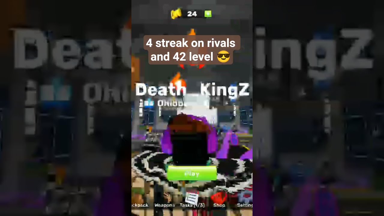 4 Kill Streak At Rivals Grinding Roblox