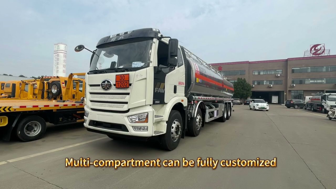 Zhuanli Jiefang FAW oil tank truck 