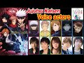 jujutsu kaisen voice actors | 呪術廻戦の声優