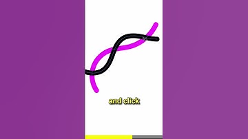 Meet new Intertwine tool, in Adobe Illustrator #shorts