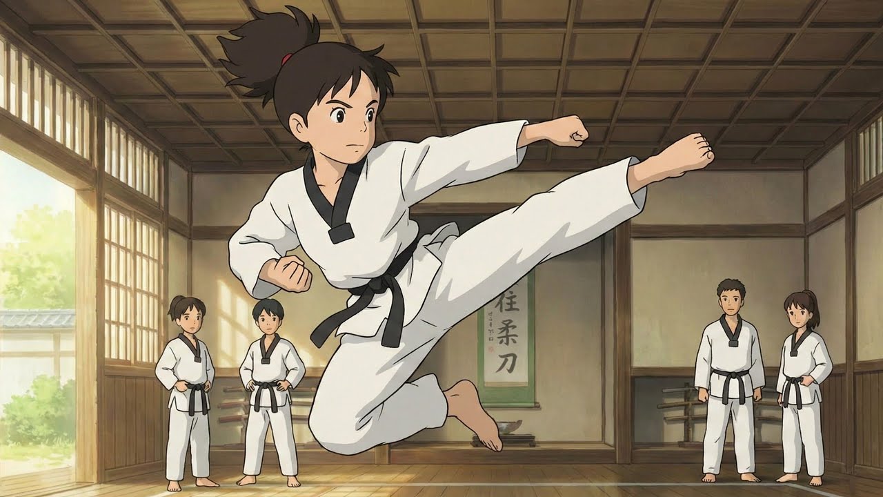 Taekwando Fight (Vasu in blue chest guard) | 