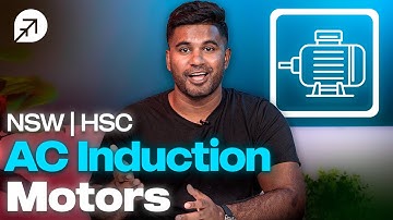 AC Induction Motors Explained ⚡ | Structure & Function