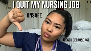 STORYTIME - Why I Quit My First Nursing Job ?! (JUDGED AS A NEW YOUNG NURSE)