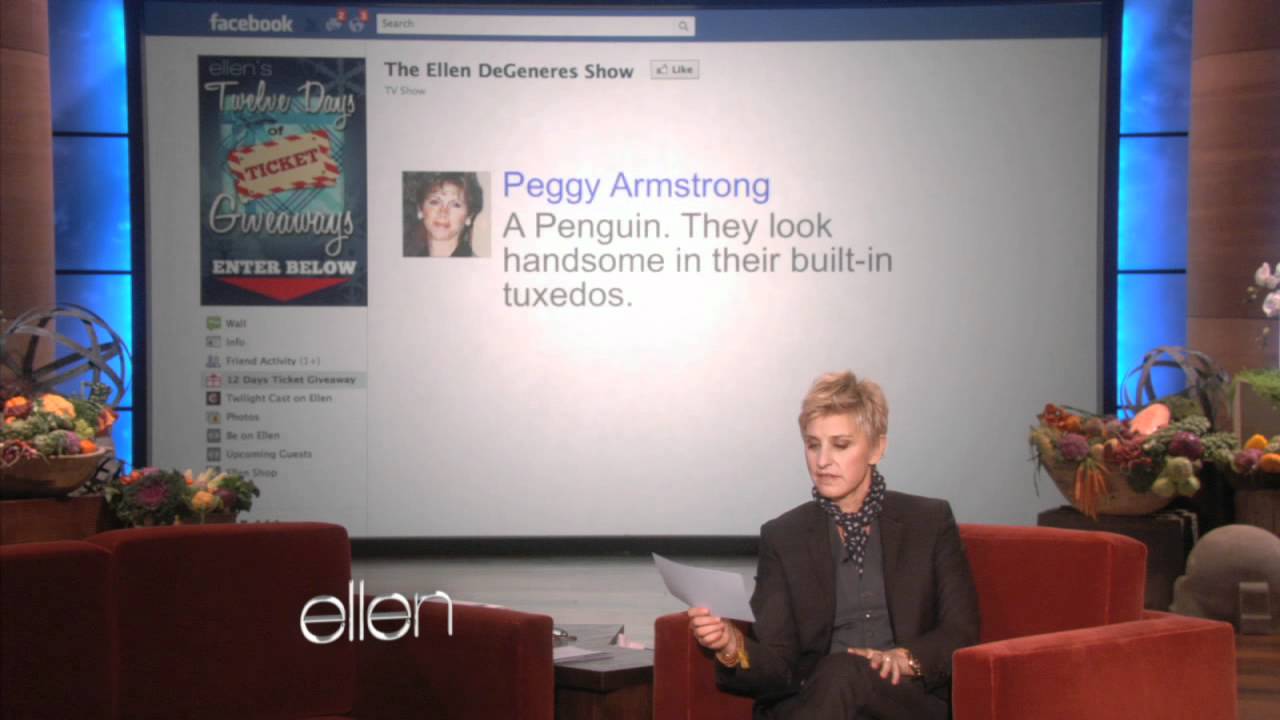 Ellen's Facebook Fans Weigh in on 12 Days!