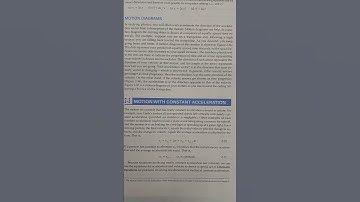 Motion with Constant Acceleration