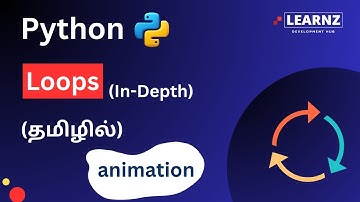 Mastering Loops: A Step-by-Step Guide to Looping #pythonforbeginners #tamil | Episode 12