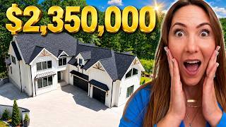 Inside a $2.35M Luxury Home in Charlotte NC | Weddington Acres Tour