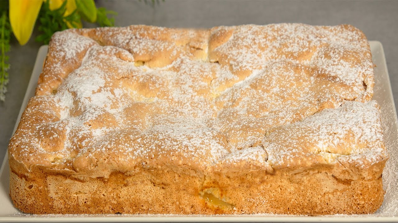 Жена просит готовить этот яблочный пирог 3 раза в неделю! 🍏 Просто и вкусно!