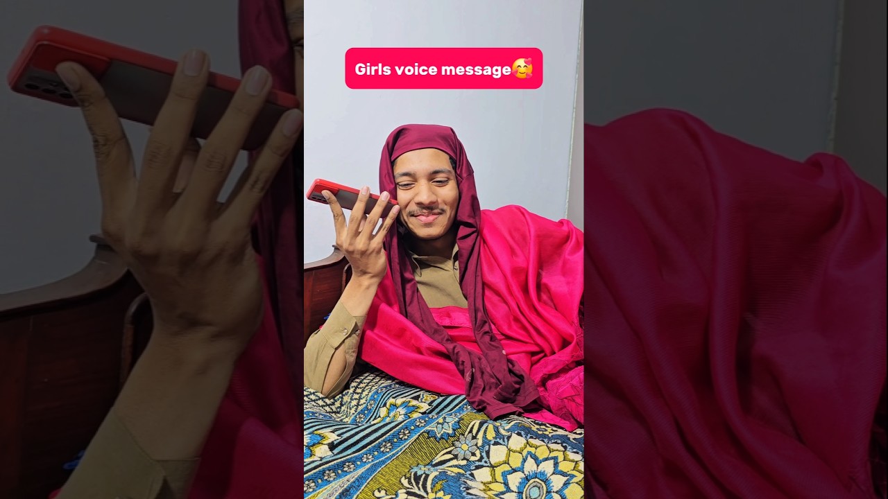 Girls vs boys voice messages😂