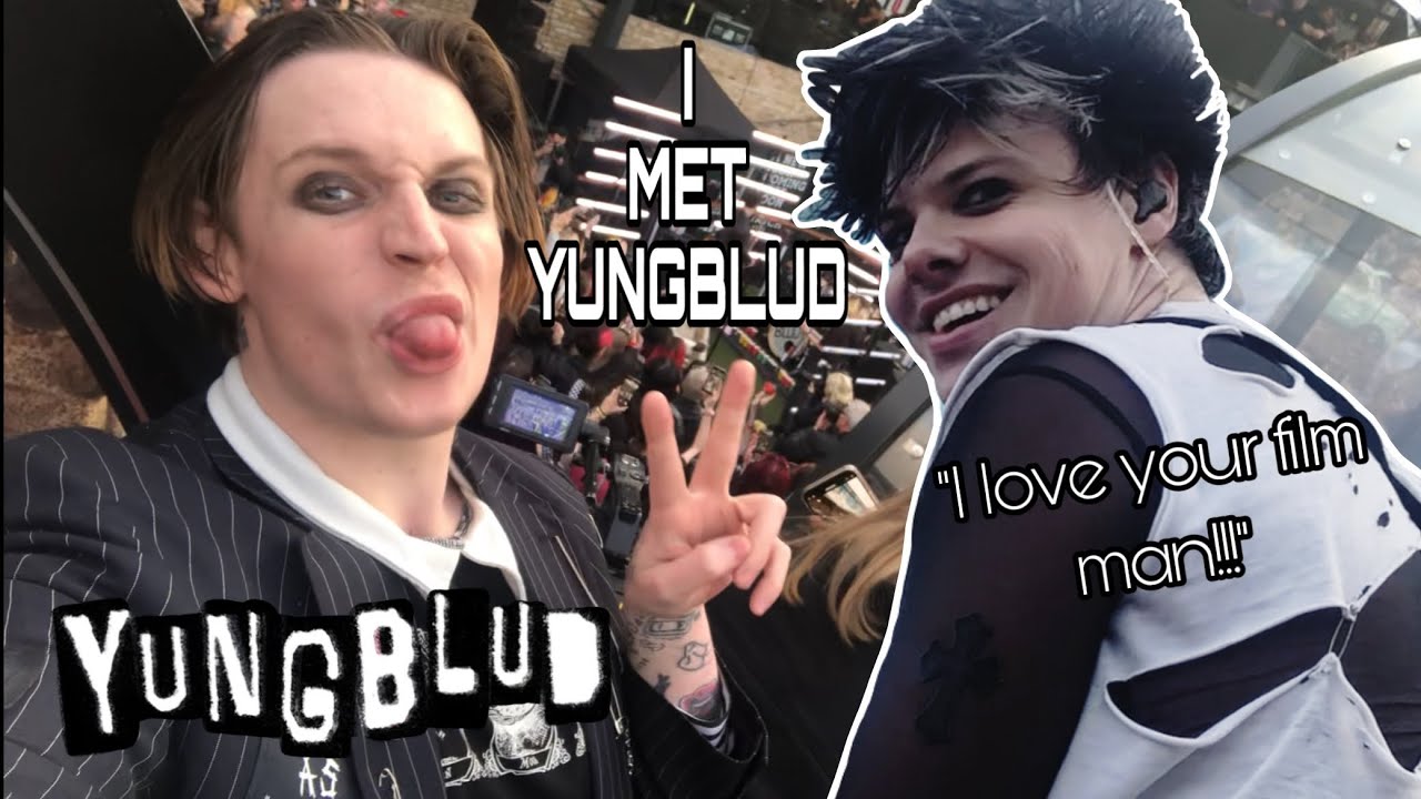 I MET YUNGBLUD AGAIN AND IT WAS CRAZY!!! - London Camden Market Show