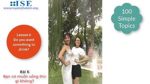 Lesson 6 Do you want something to drink ?