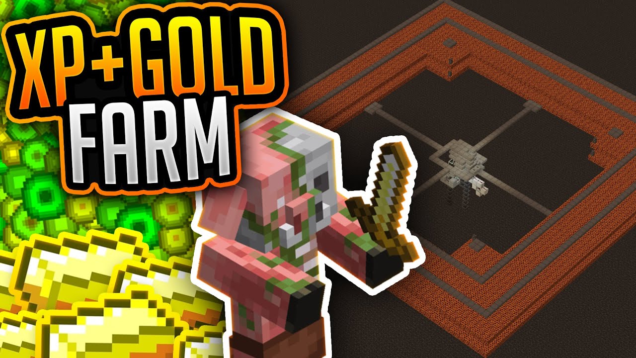 Gold & XP Farm (Tutorial) Level 0-30 in 74 Sekunden! Minecraft 1.20